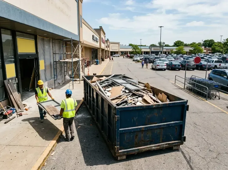 retail-store-renovation-debris-003 — frequently asked questions, Roll-off Dumpster Rentals in Warm Springs, OR